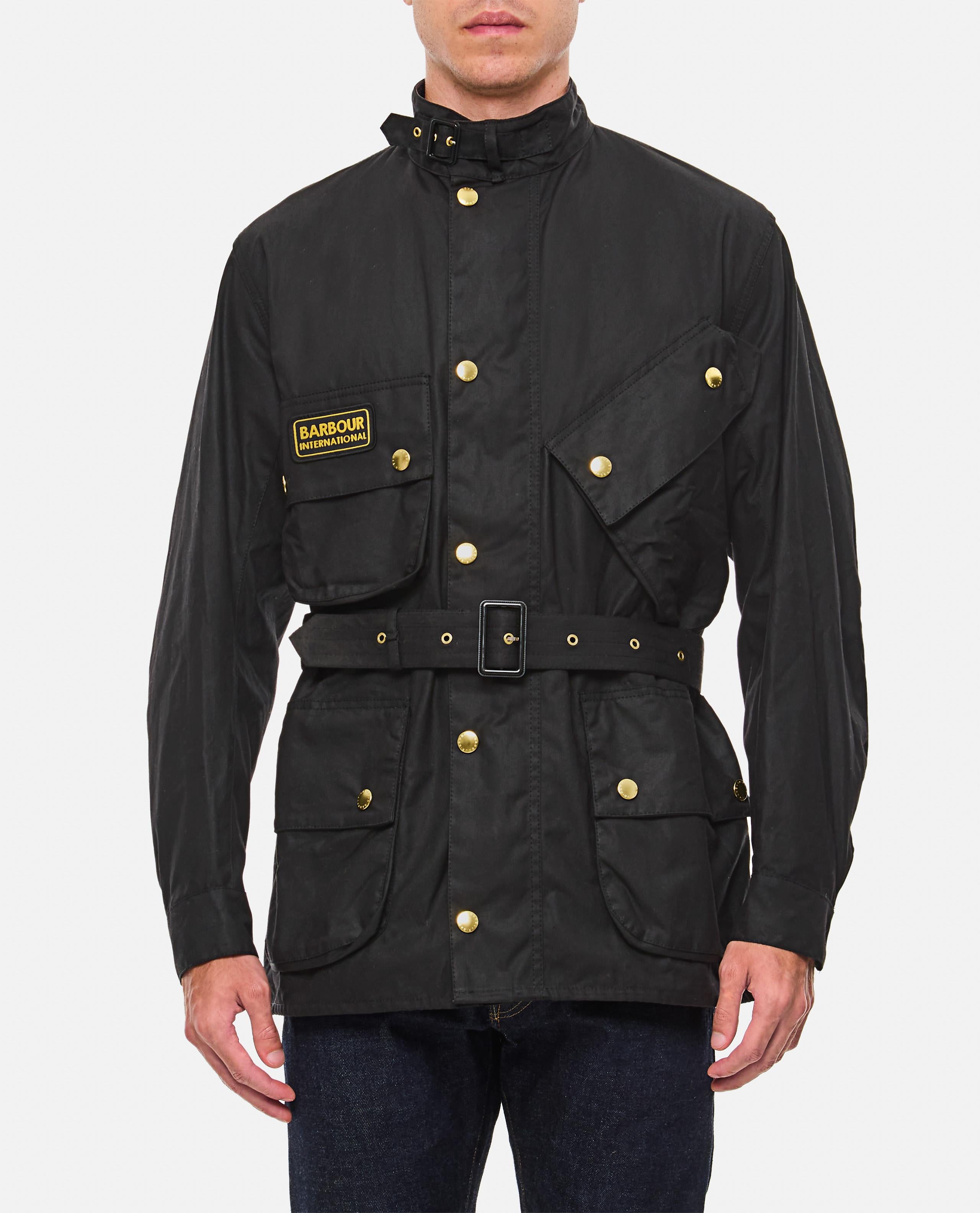 【新品】Barbour INTERNATIONAL ORIGINAL 38 ⑩ Barbour INTERNATIONAL Steve McQueen Oiled Blouson Jacket