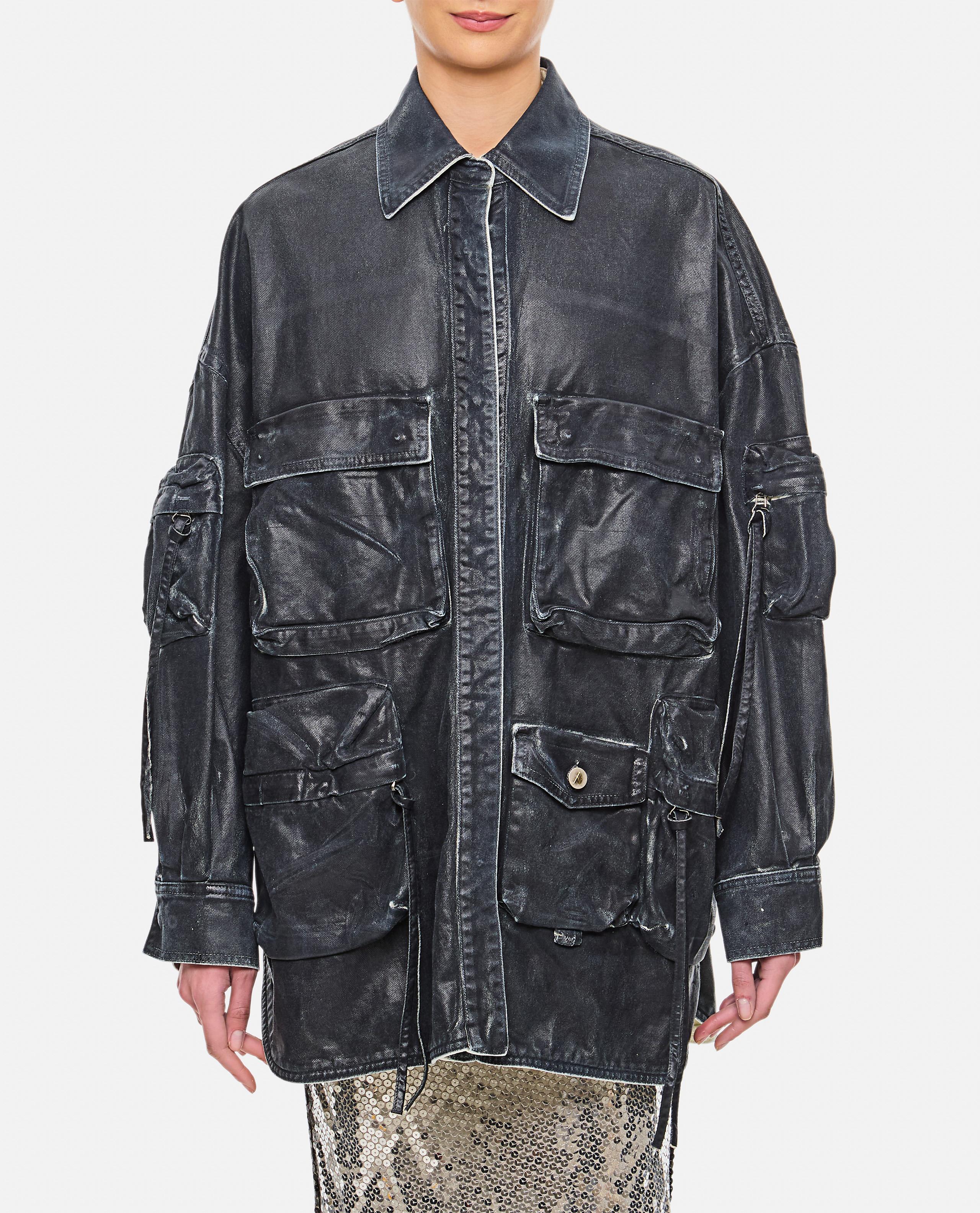 The Attico Bomber in matte coated canvas €645,00 EUR - Biffi