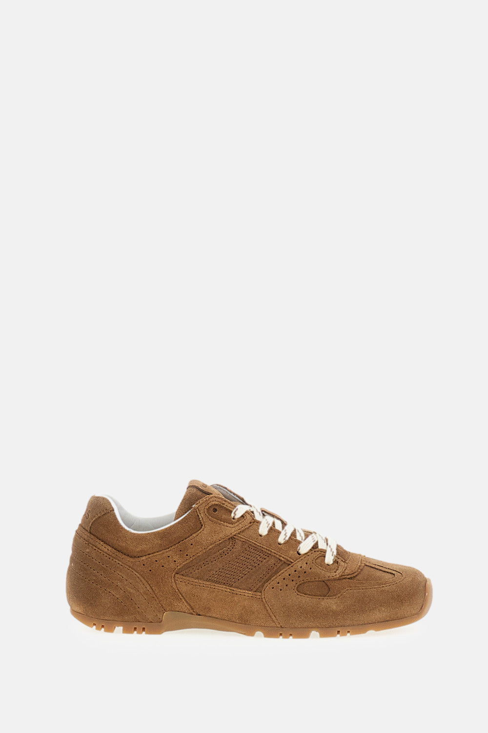 Alohas TB.56 SUEDE BROWN LEATHER SNEAKERS $187.20 USD - Biffi