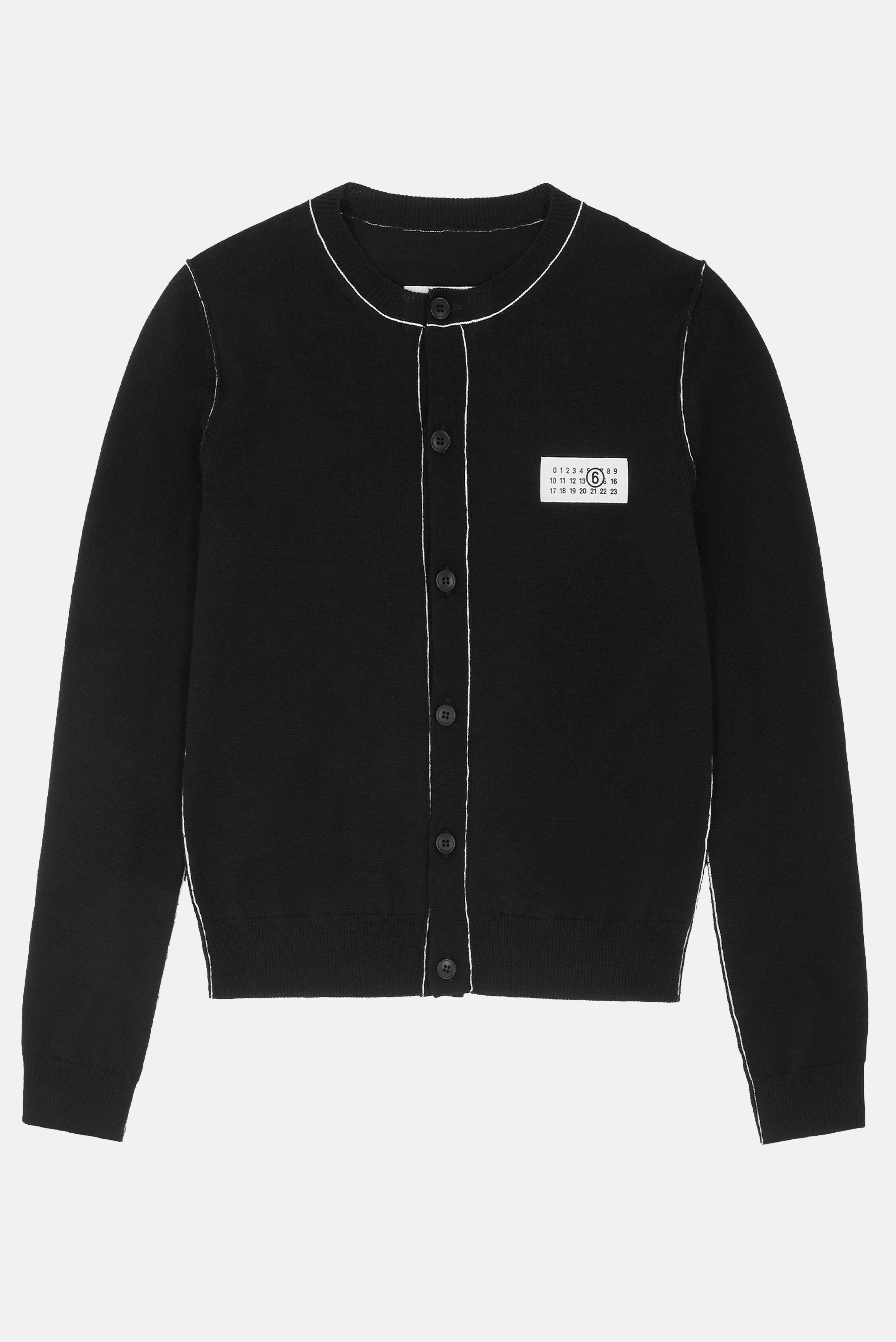 MM6 Maison Margiela ウール混紡のカーディガン ¥110,835 JPY - Biffi