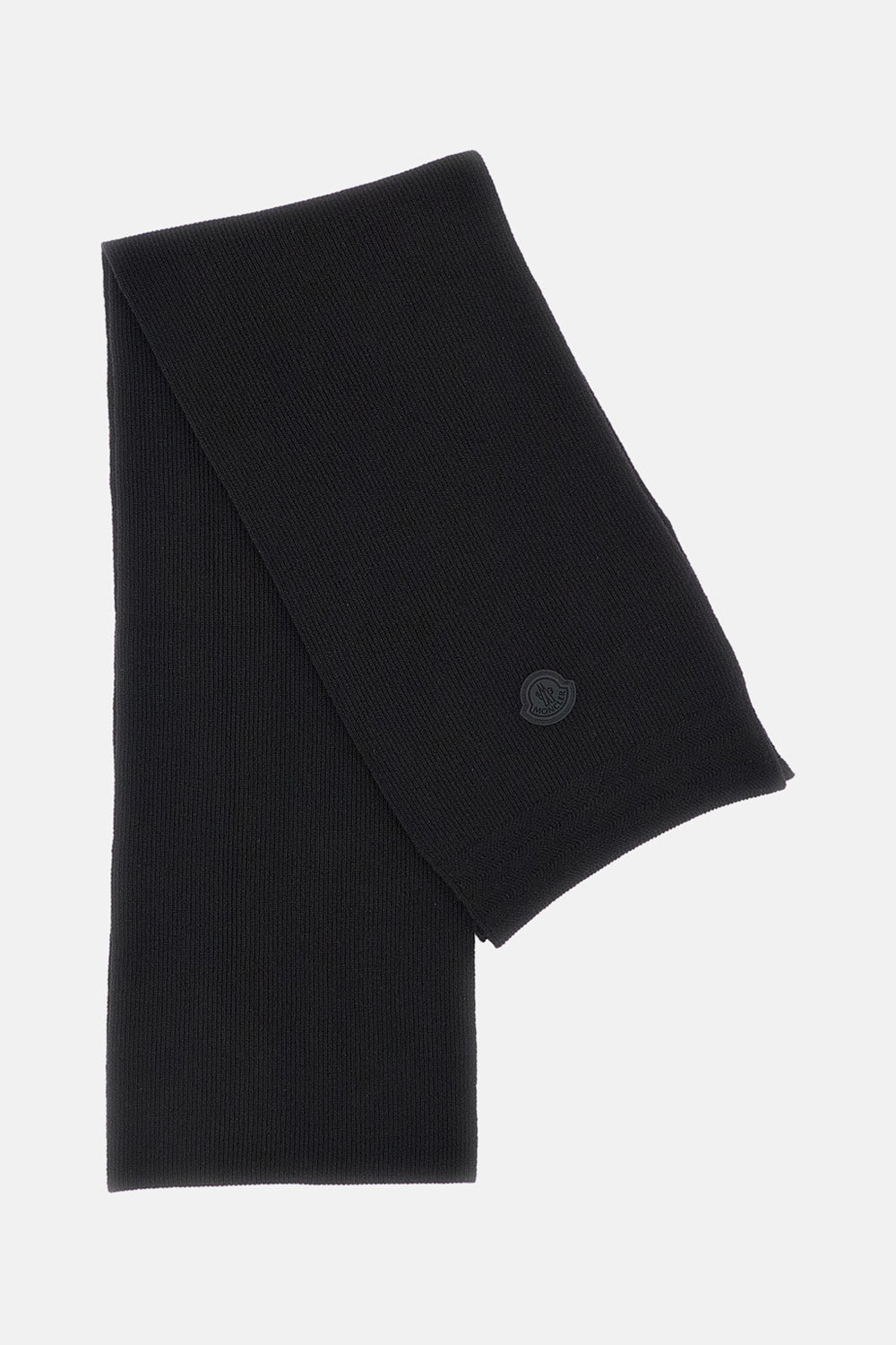 Moncler ウールリブニットストール ¥71,936 JPY - Biffi Boutiques