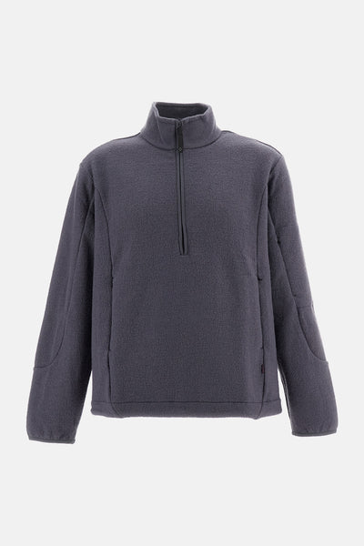 Pas Normal Studios OFF-RACE WOOL-BOILED HALF-ZIP JERSEY $252.72