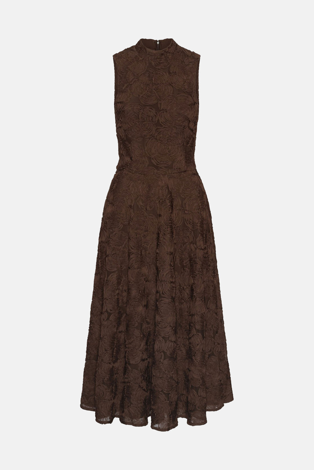 Rotate Maxi dress in mesh with floral pattern. $336.96 USD
