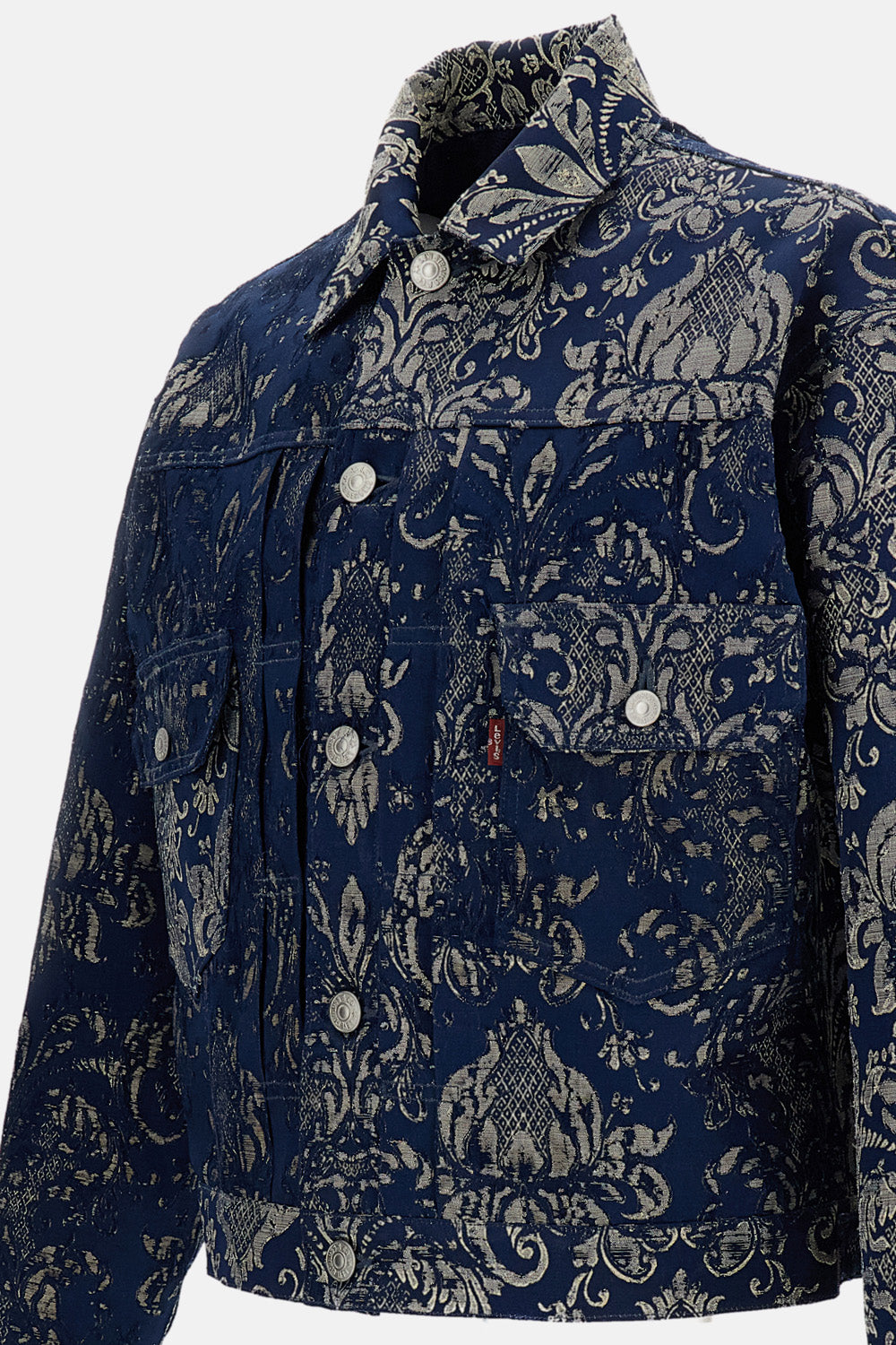 Junya Watanabe WATANABE MAN X LEVI'S DAMASK TRUCKER JACKET $580.32