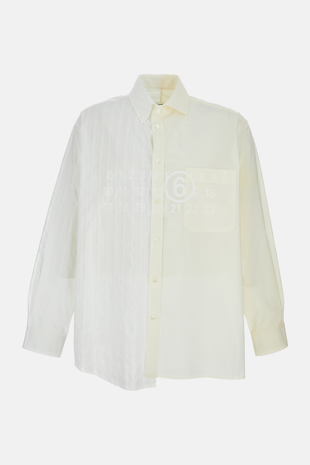 margiela dress shirt MM6 Maison Margiela Digital print cotton shirt dress MM6 Maison Margiela