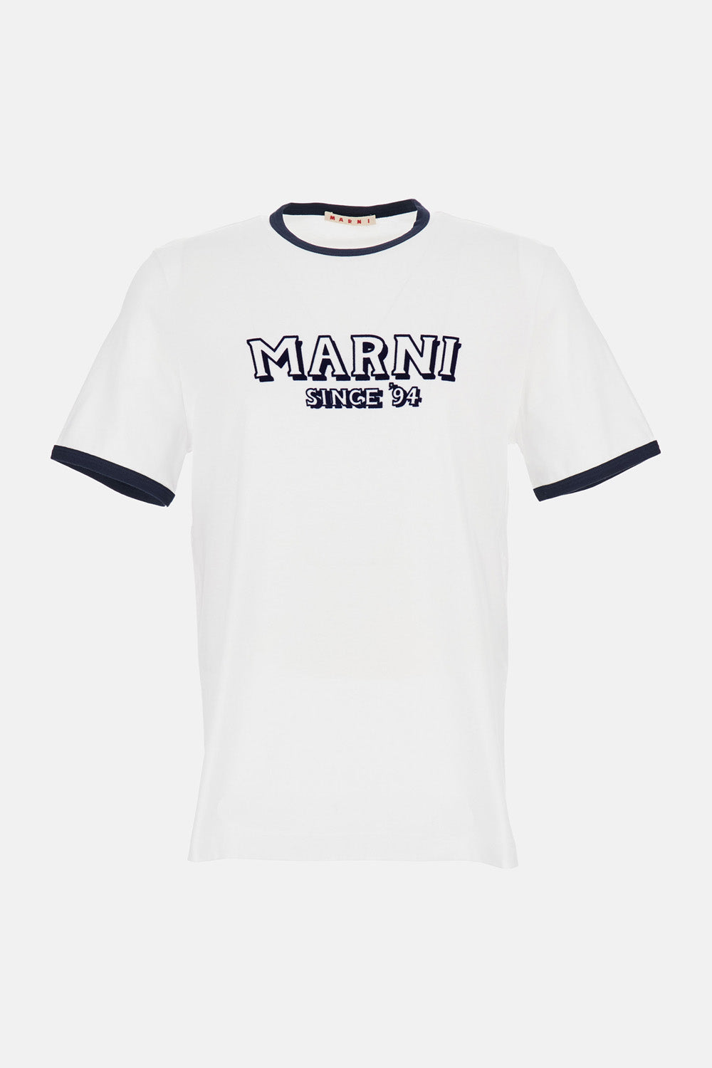 MARNI ホワイト ロゴ Tシャツ Marni Logo T-shirt $154.44 USD - Biffi Boutiques