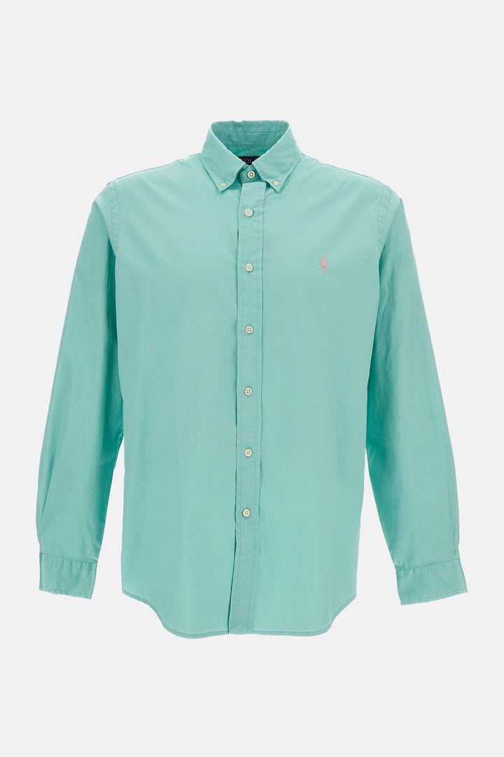 ralph lauren mens button down dress shirts Polo 710716303002: Men's Long Sleeve Button-Down Oxford Shirt, Black Donning a blue and white gingham design Polo Ralph Lauren Men's Long-Sleeve