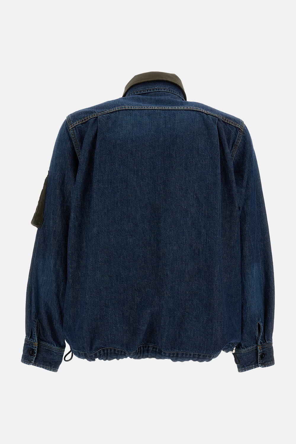 Sacai DENIM AND NYLON TWILL JACKET $463.04 USD - Biffi Boutiques