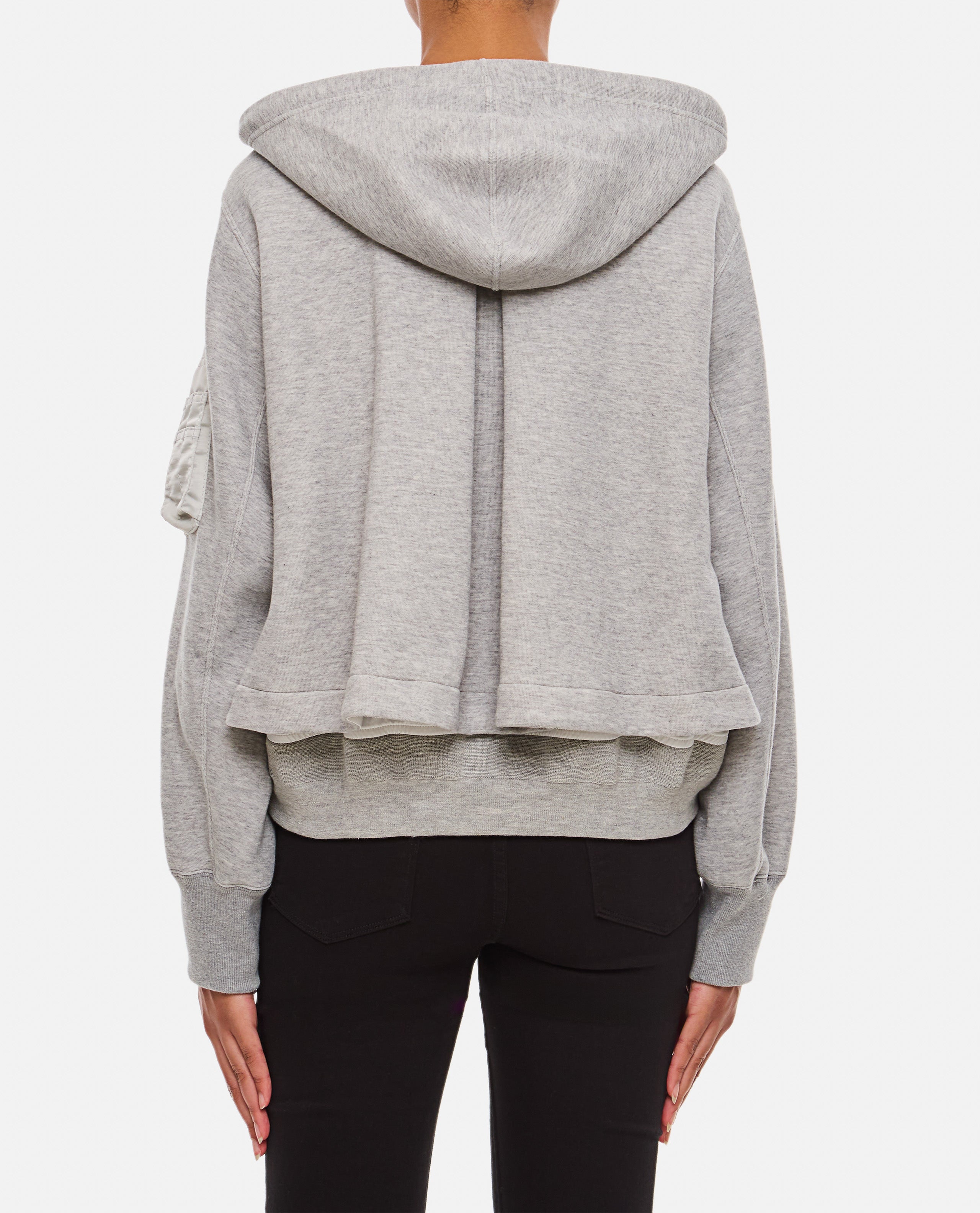 Sacai パーカーとジップ付き ¥79,082 JPY - Biffi Boutiques