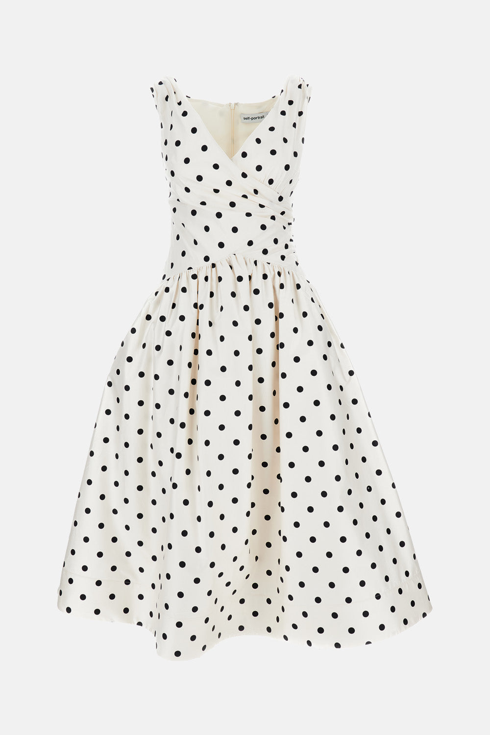 self portrait cream polka dot dress Self-Portrait White Midi with Dots €306,00 EUR attribute:trend:Picnic this cream midi dress Valentino Dress Valentino Blue Size:XL: Men 10-12.5 Women 12-14