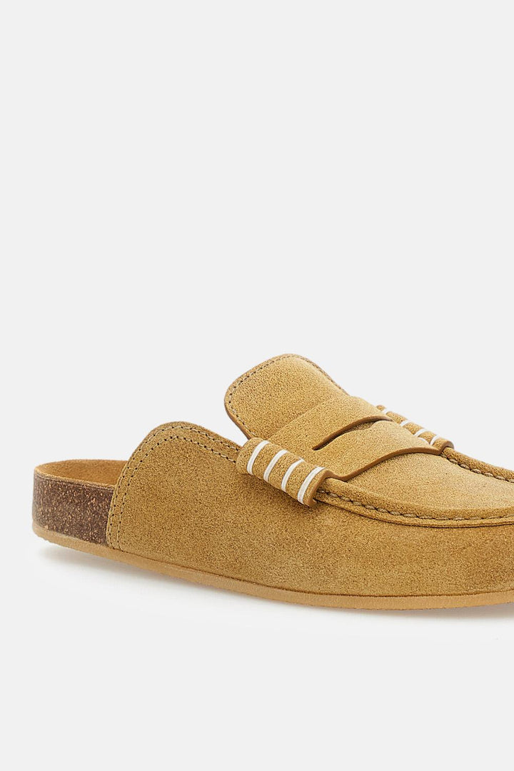 MULES IN CAMOSCIO STITCH LF0084 LA0319251 JW Anderson 