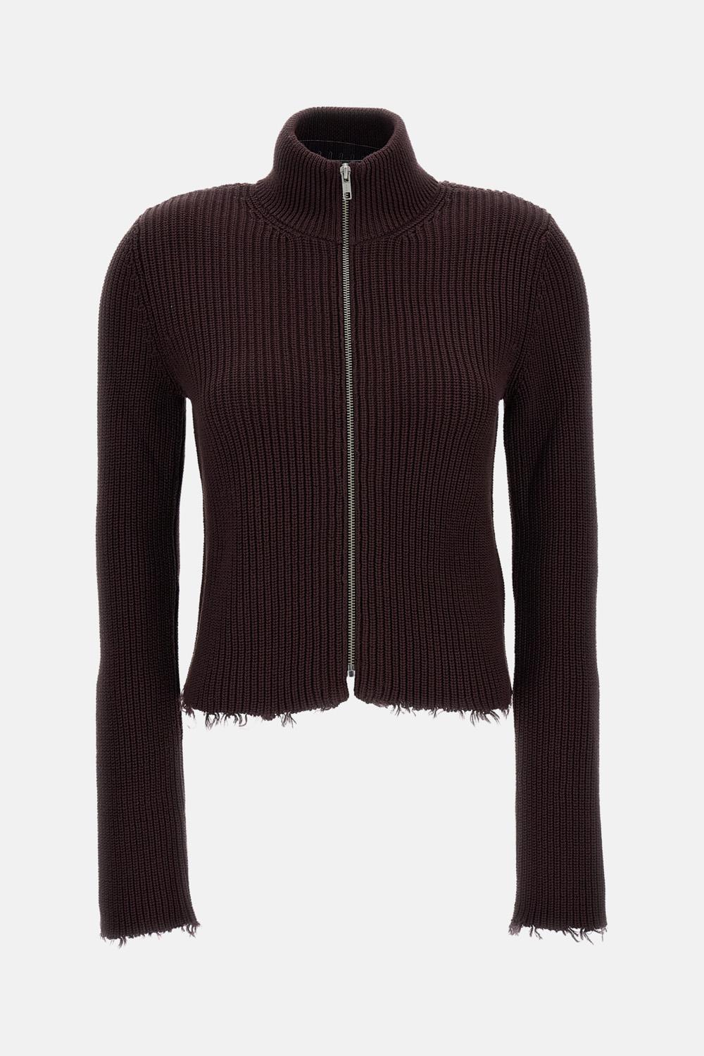 MM6 Maison Margiela ジップ付きニットカーディガン ¥110,835 JPY