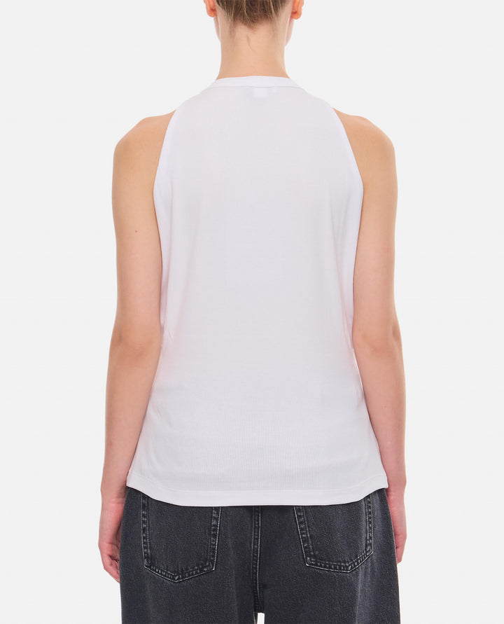 TOP IN COTONE SMANICATO 804191 QLADW9000 Alexander McQueen 