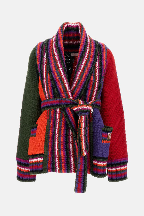 CARDIGAN IN LANA CON CINTURA 5UKQ03 5U963017 Emilio Pucci 
