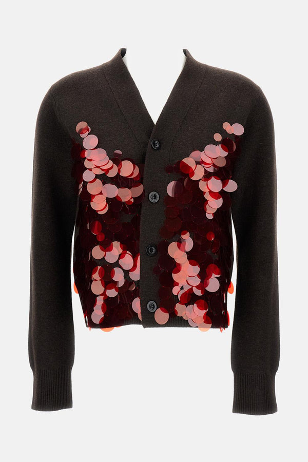 CARDIGAN IN MAGLIA<BR/> 2508224 617 Sacai 