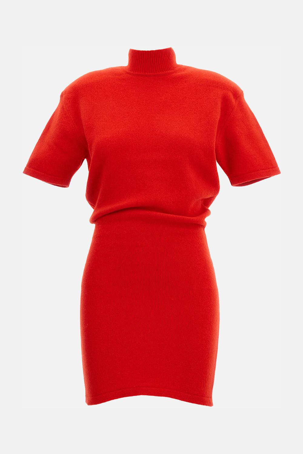 Jacquemus THE CHESTNUT KNIT DRESS $564.54 USD - Biffi Boutiques