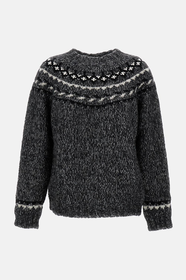 MAGLIA MOULINE<BR/> D510413 LAILAJ837 Parosh 