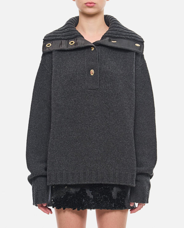 BALLAD MAGLIONE CON COLLETTO UA24KN24 WO01949 Wales Bonner 