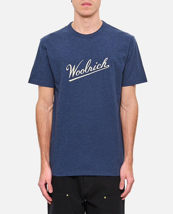 MOULINE JERSEY LOGO T-SHIRT CFWOTE0150MRUT3957 3989 Woolrich 