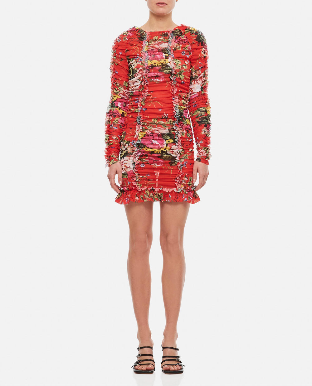 Molly Goddard HARLEY MESH MINI DRESS $166.20 USD