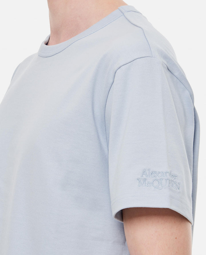T-SHIRT  IN COTONE 727310 QUX064850 Alexander McQueen 