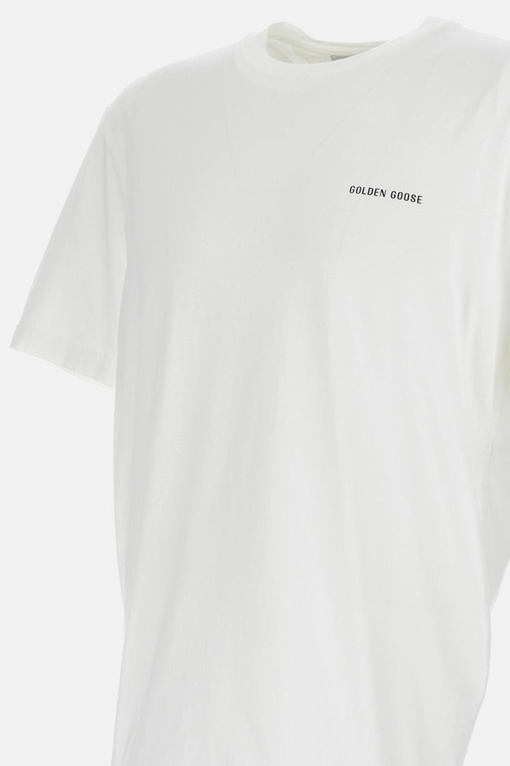 T-SHIRT CON LOGO <BR/> GMP01220 P00238010363 Golden Goose 