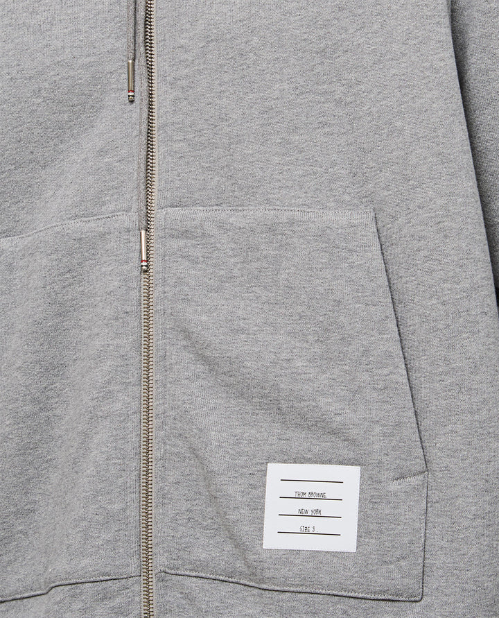 FELPA CON CAPPUCCIO E ZIP MJT153A 03377055 Thom Browne 