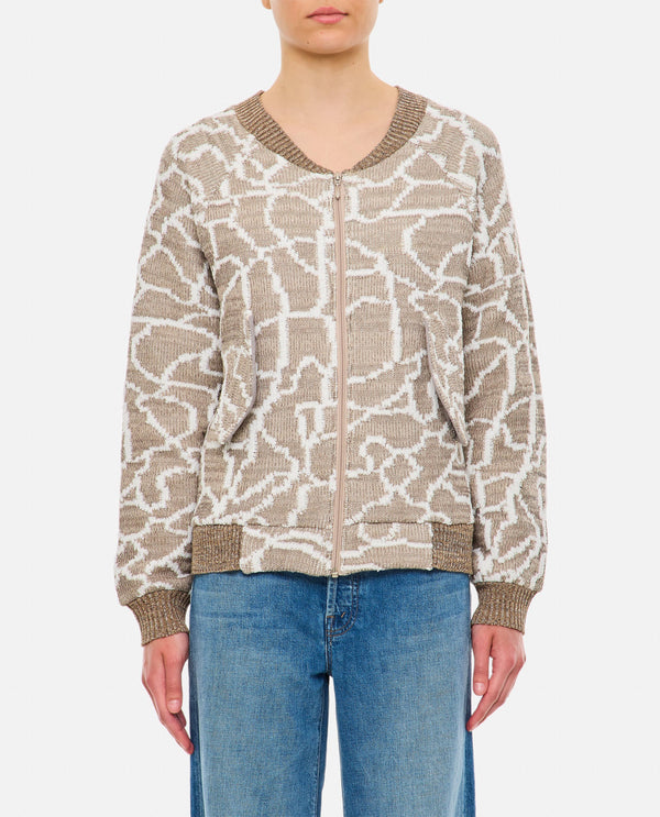 GIACCA HARRINGTON JACQUARD PSS24VIT055 J2 Vitelli 