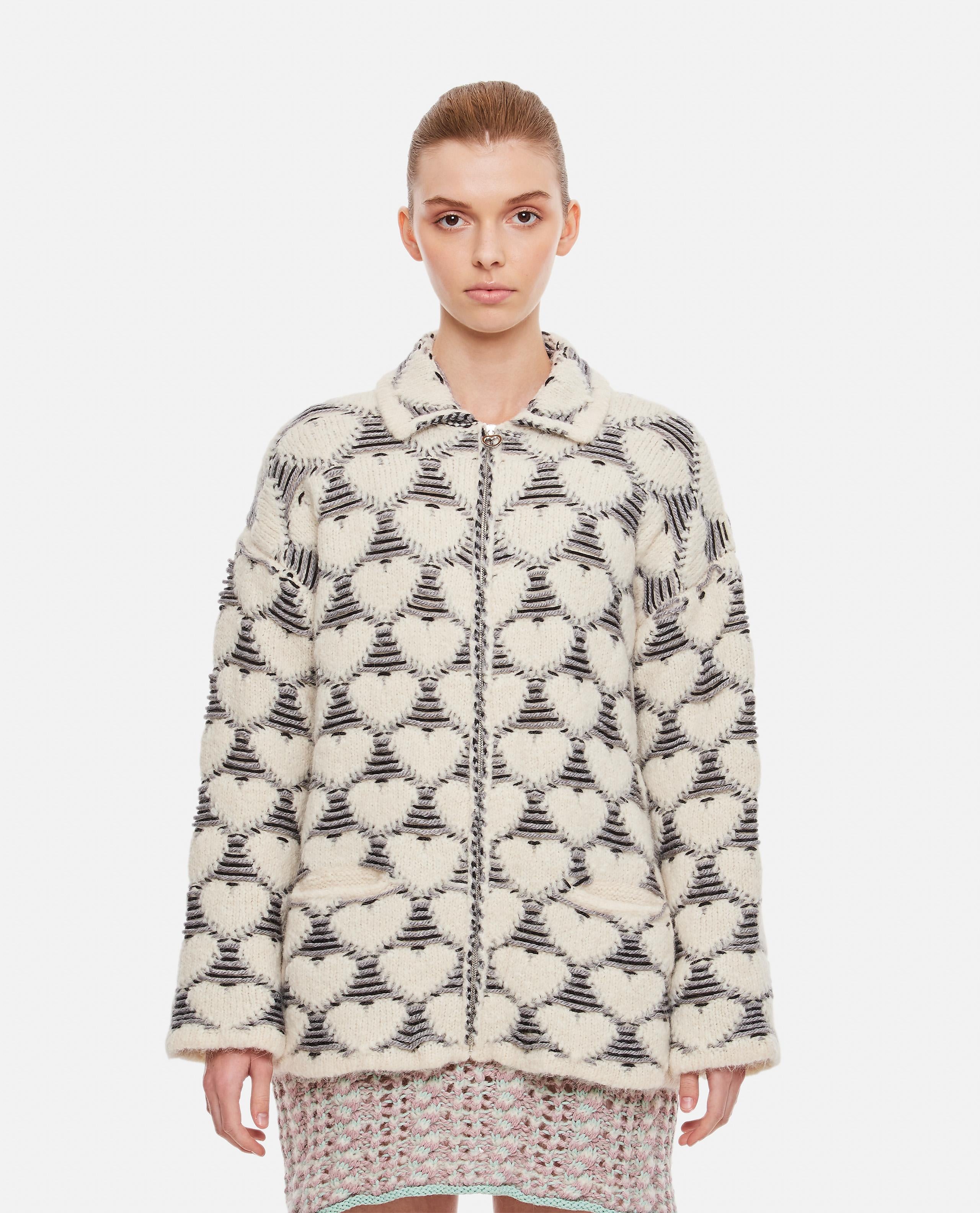 Marco Rambaldi Heart Pattern Knit Blazer €193,50 EUR - XXXS - Biffi ...