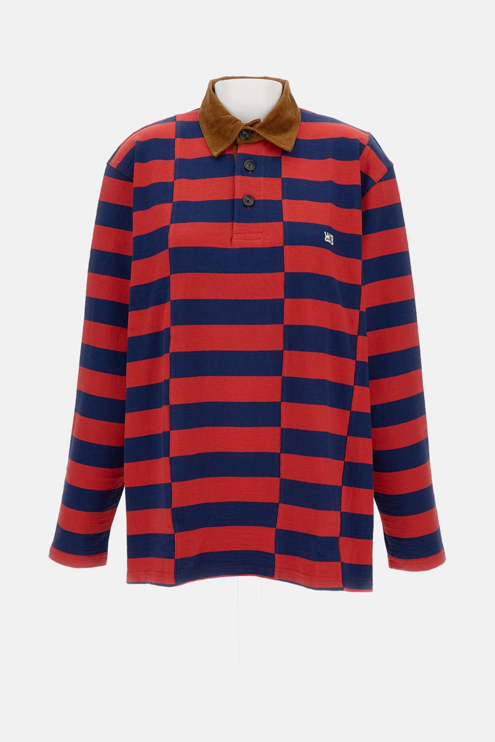 トップス Wales Bonner CITY POLO Blue And Red CITY POLO｜WALES BONNER｜TOPS（トップス）｜【公式通販 UNION TOKYO