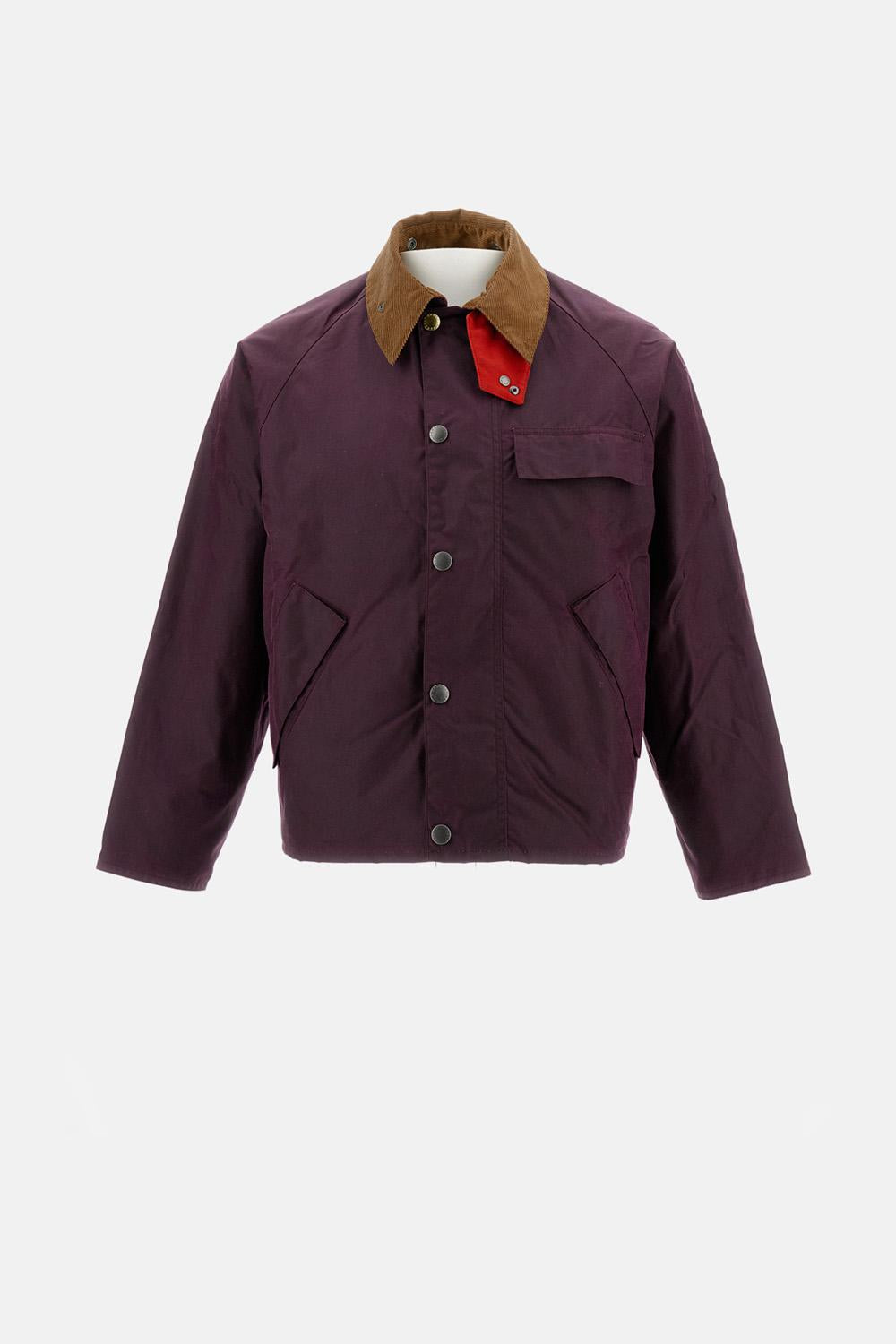 Barbour Paul Smith loves ジャケット 36 Paul Smith loves Barbour - Re-Loved Green Waxed Jacket