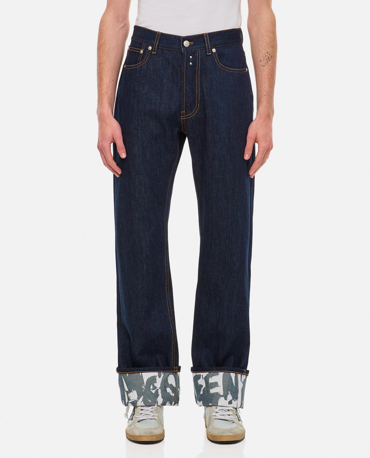 DENIM CON RISVOLTO 794093 QYAAB4244 Alexander McQueen 
