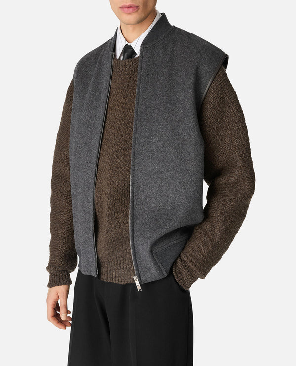 DOUBLE FACE GILET 837084 V4CB01307 Bottega Veneta 