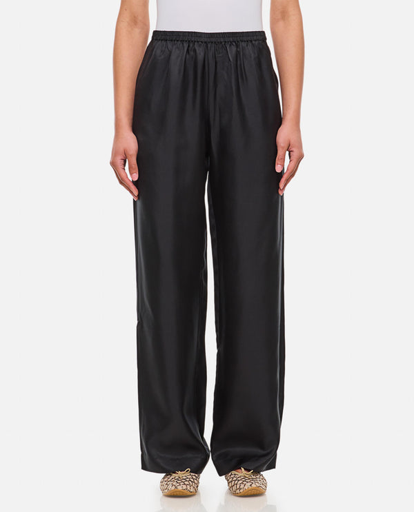 PANTALONI<BR/> ALERA BLACK Loulou de Saison 