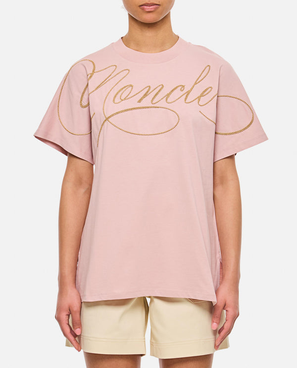 T-SHIRT CON LOGO<BR/> 8C0000389AUO 529 Moncler 