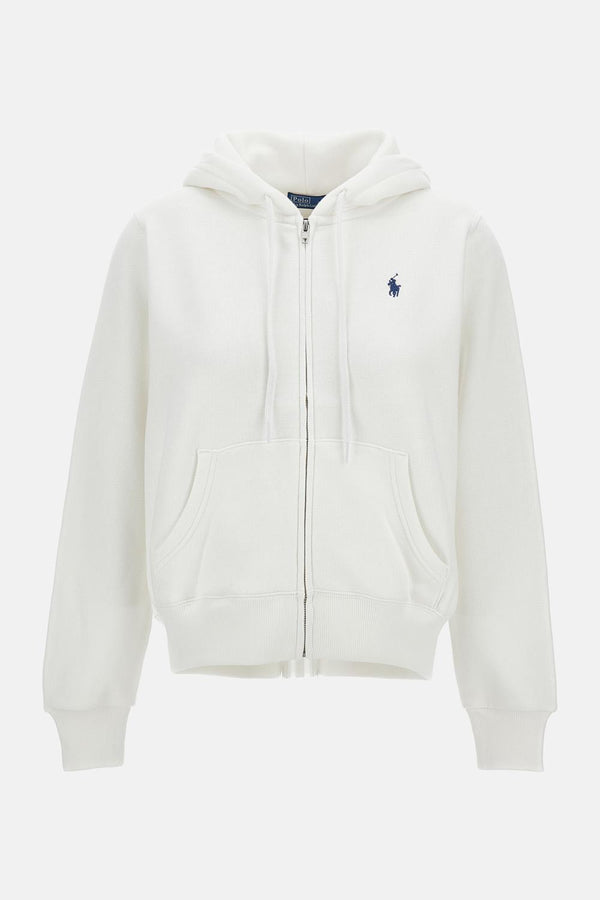 FELPA CON ZIP 211971699001 WHITE Polo Ralph Lauren 