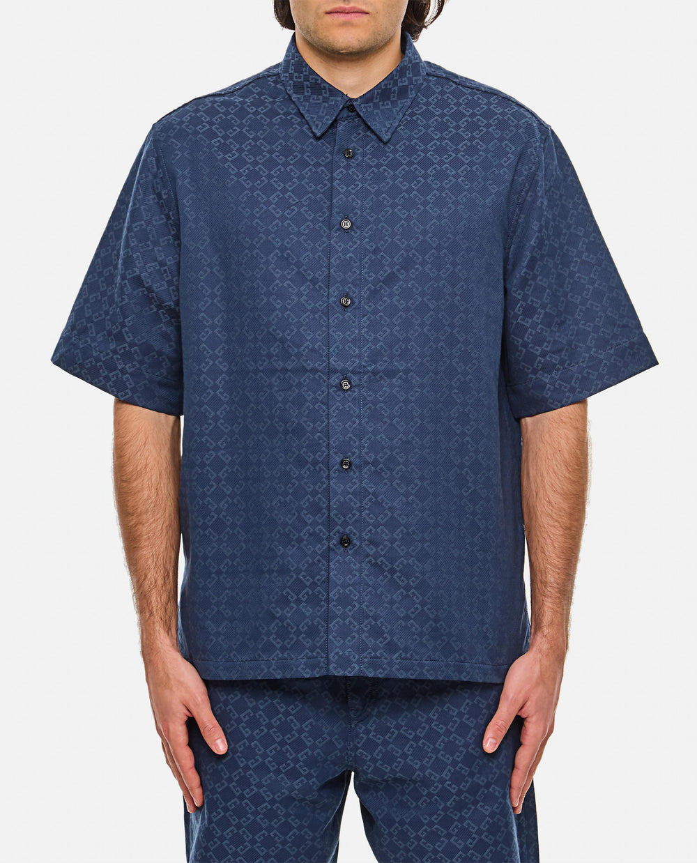 Givenchy Short Sleeve Shirt with Logo $323.58 USD
