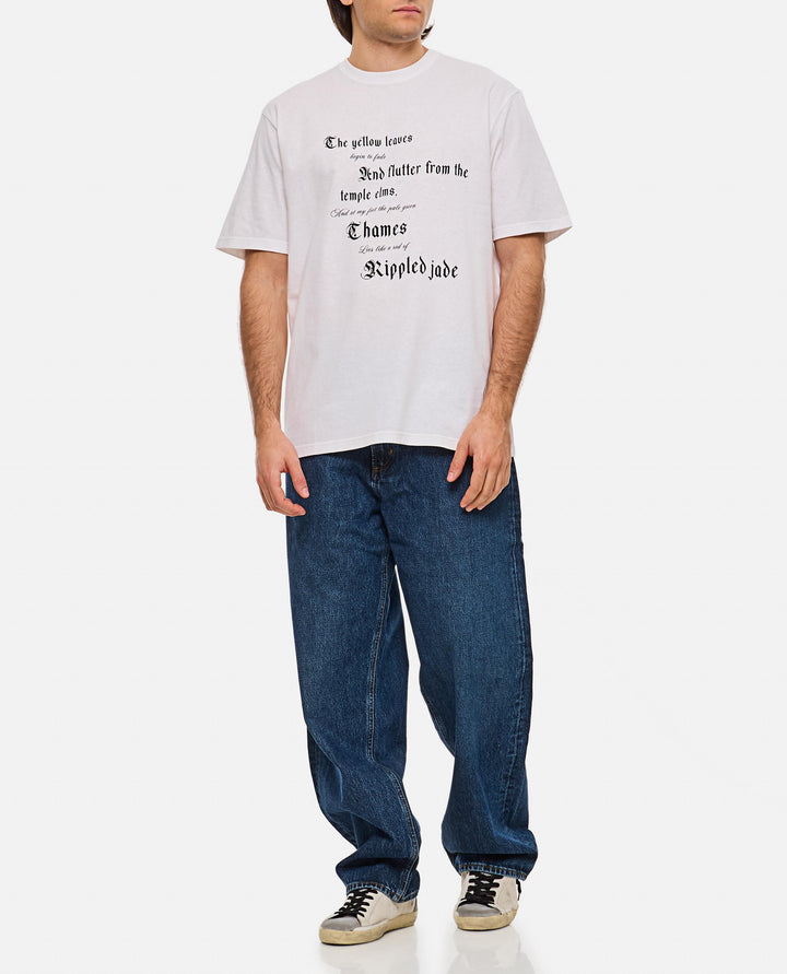 T-SHIRT CON STAMPA 815069 QTAC7909 Alexander McQueen 