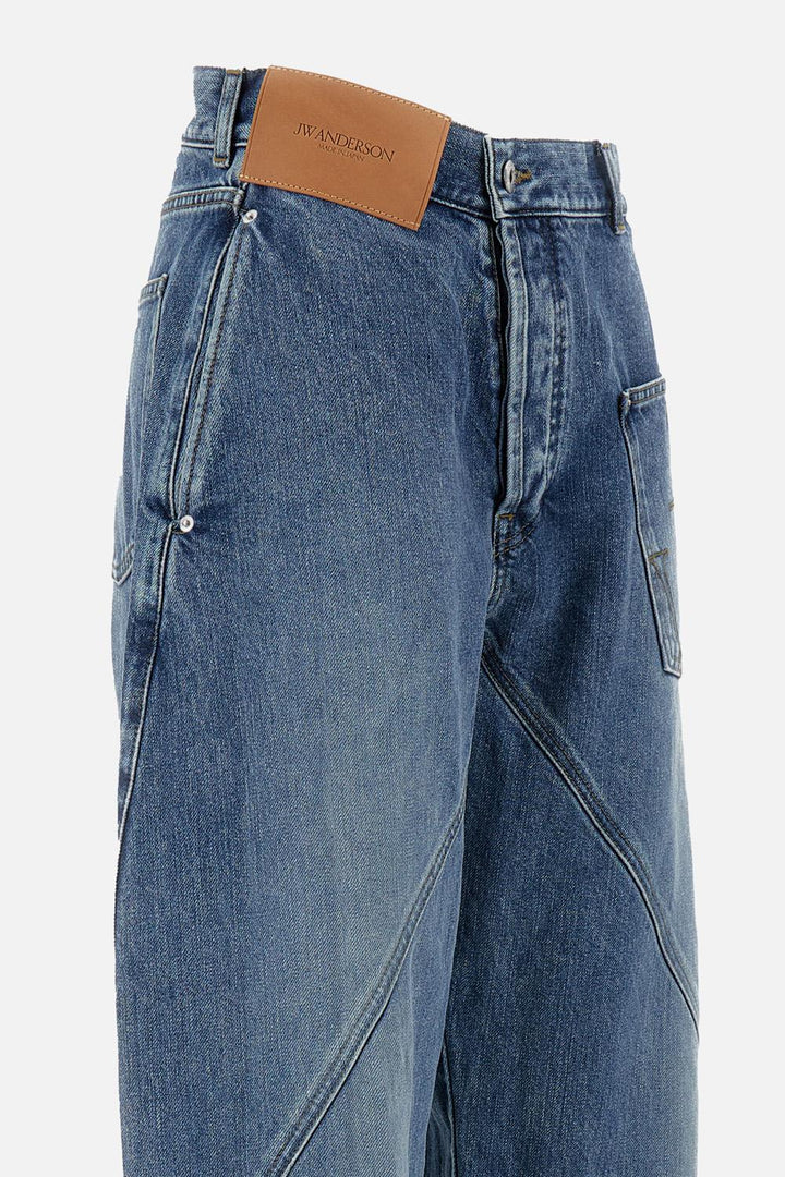 JEANS CON CUCITURE ATTORCIGLIATE DT0126 PG1849172 JW Anderson 