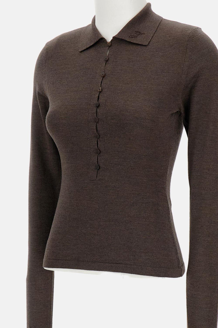 LE POLO MERINO POW00806AK00145 880 Jacquemus 