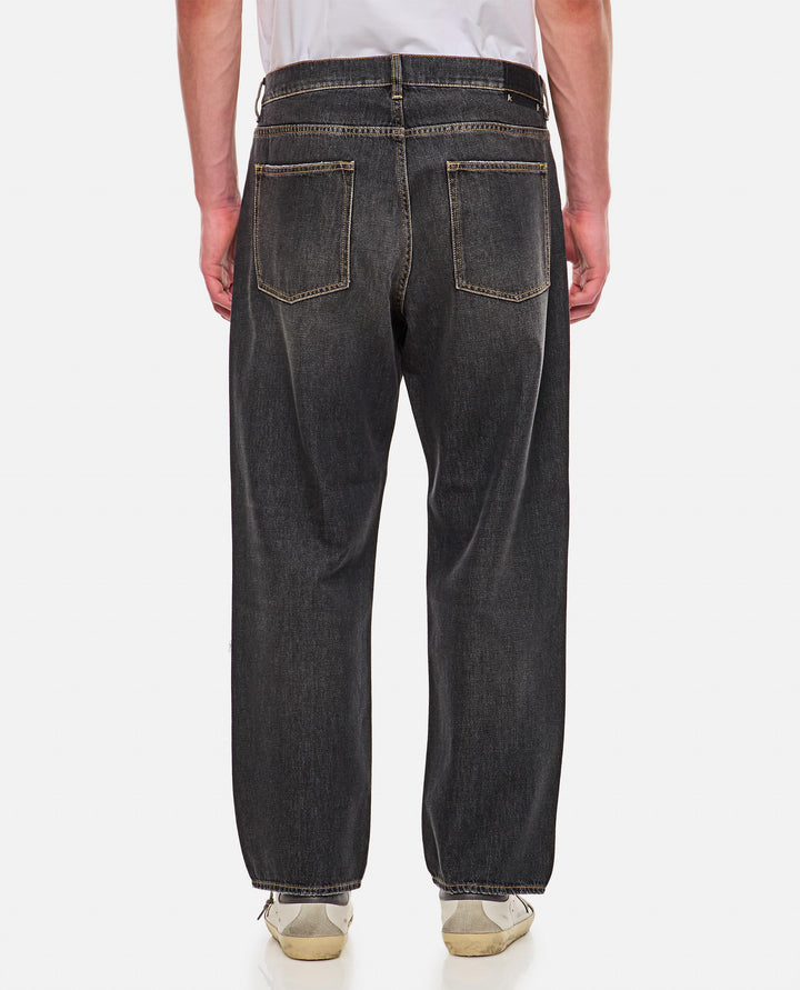 PANTALONE GOLDEN M'S CORY LOOSE SKATE DENIM MEDIO LAVATO GMP01186 P00099490100 Golden Goose 