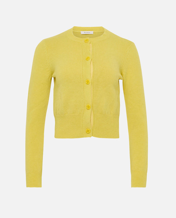 CONTRAST EMBROIDERY CARDIGAN KW1447 YN0447207 JW Anderson 