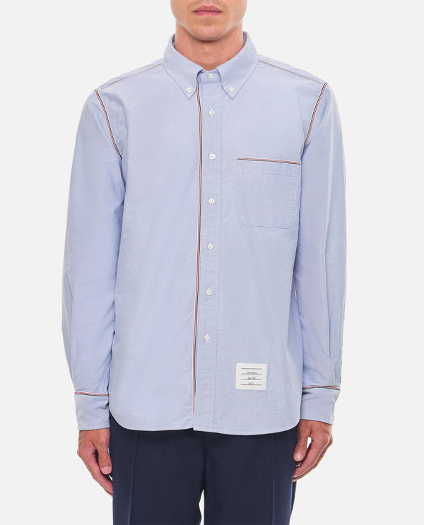 CAMICIA OXFORD IN COTONE AZZURRA MWL406A F0313480 Thom Browne 