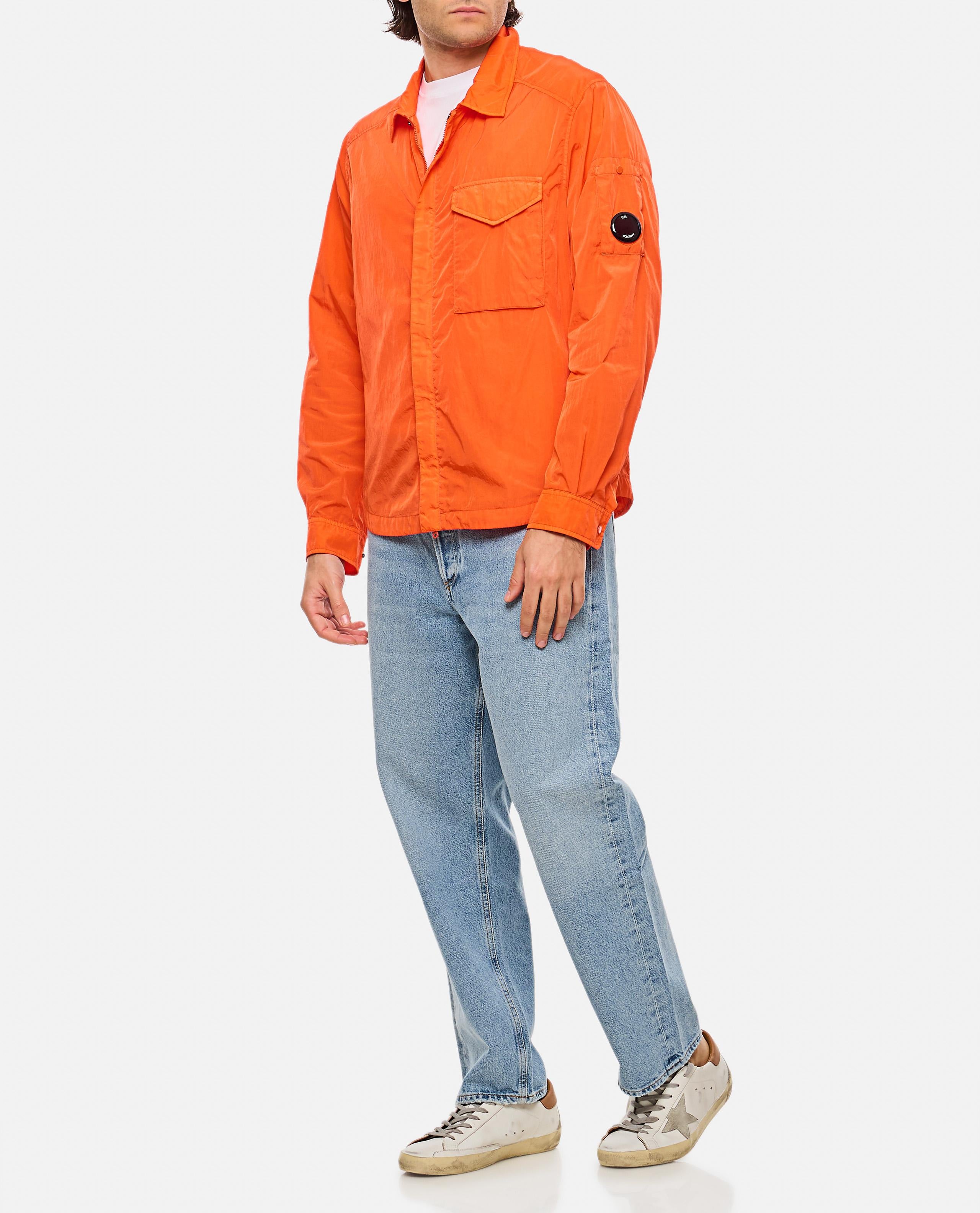 トップス cpcompany C.P. Company Overshirt shirt with full zip Chrome-R ¥30,654 JPY