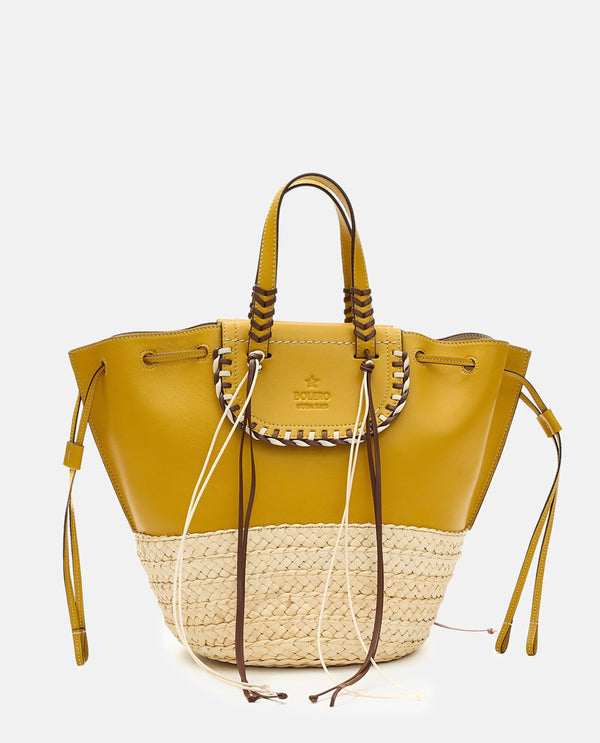 BOLERO BORSA TOTE 8056420208764 MUSTARD Cuba Lab 