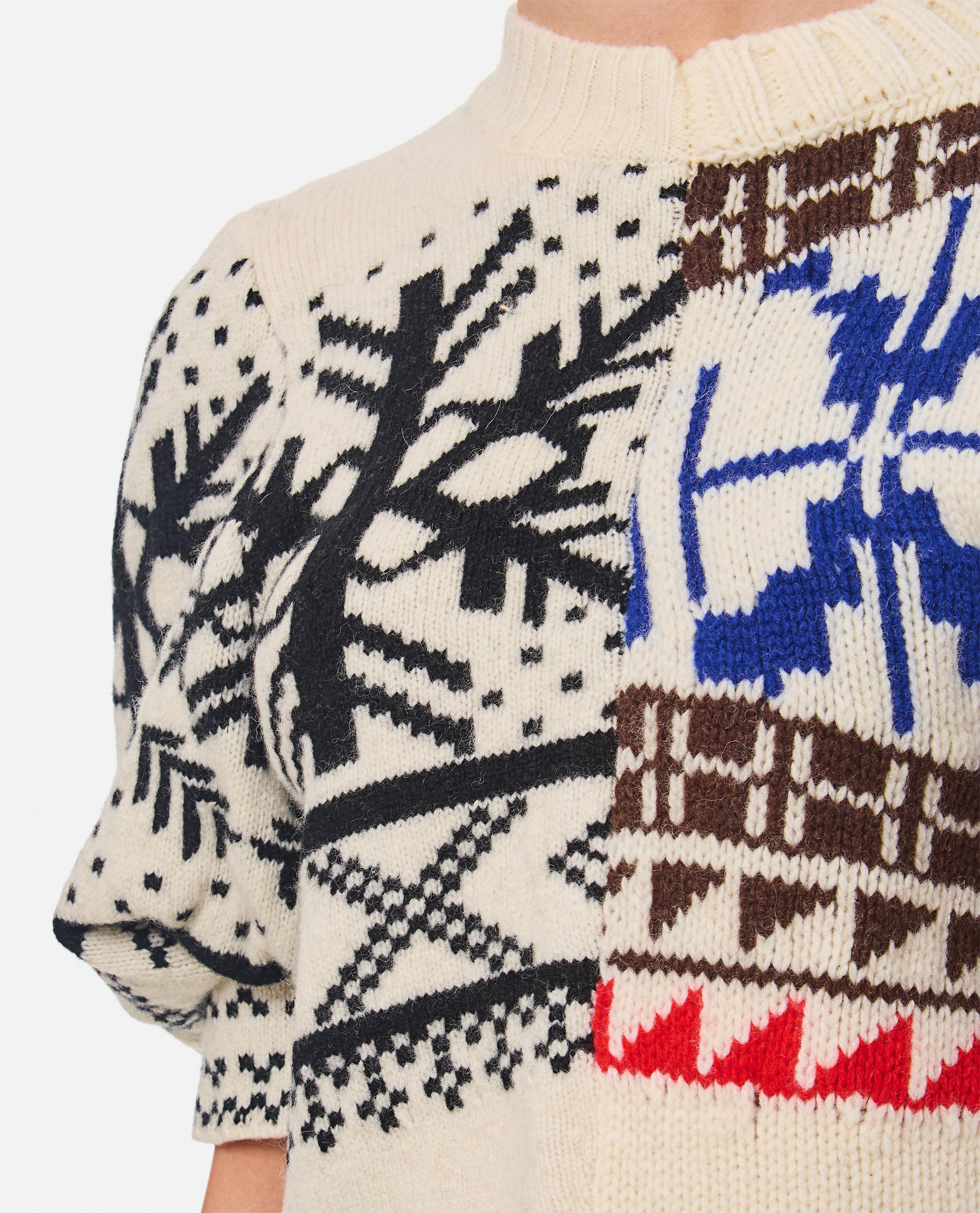 Sacai Long Patterned Sweater €940,00 EUR - Biffi Boutiques