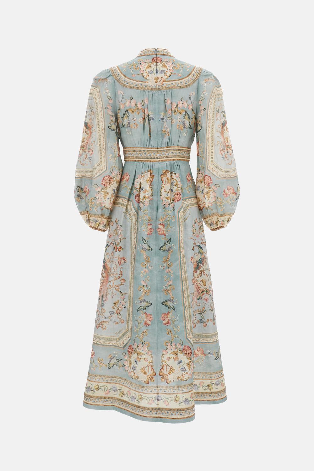 blue floral zimmermann dress Zimmermann