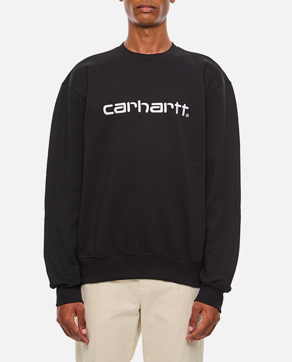 FELPA GIROCOLLO CON LOGO<BR/> I030546 0D2XX Carhartt WIP 