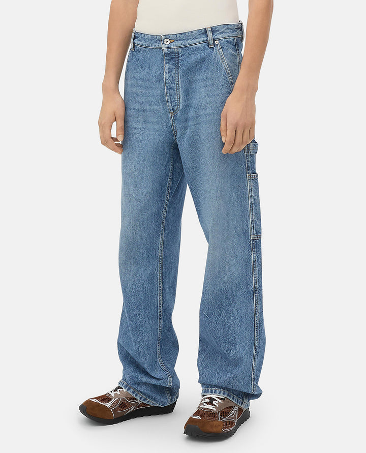 CARGO VINTAGE INDIGO JEANS 813526 V42W04715 Bottega Veneta 