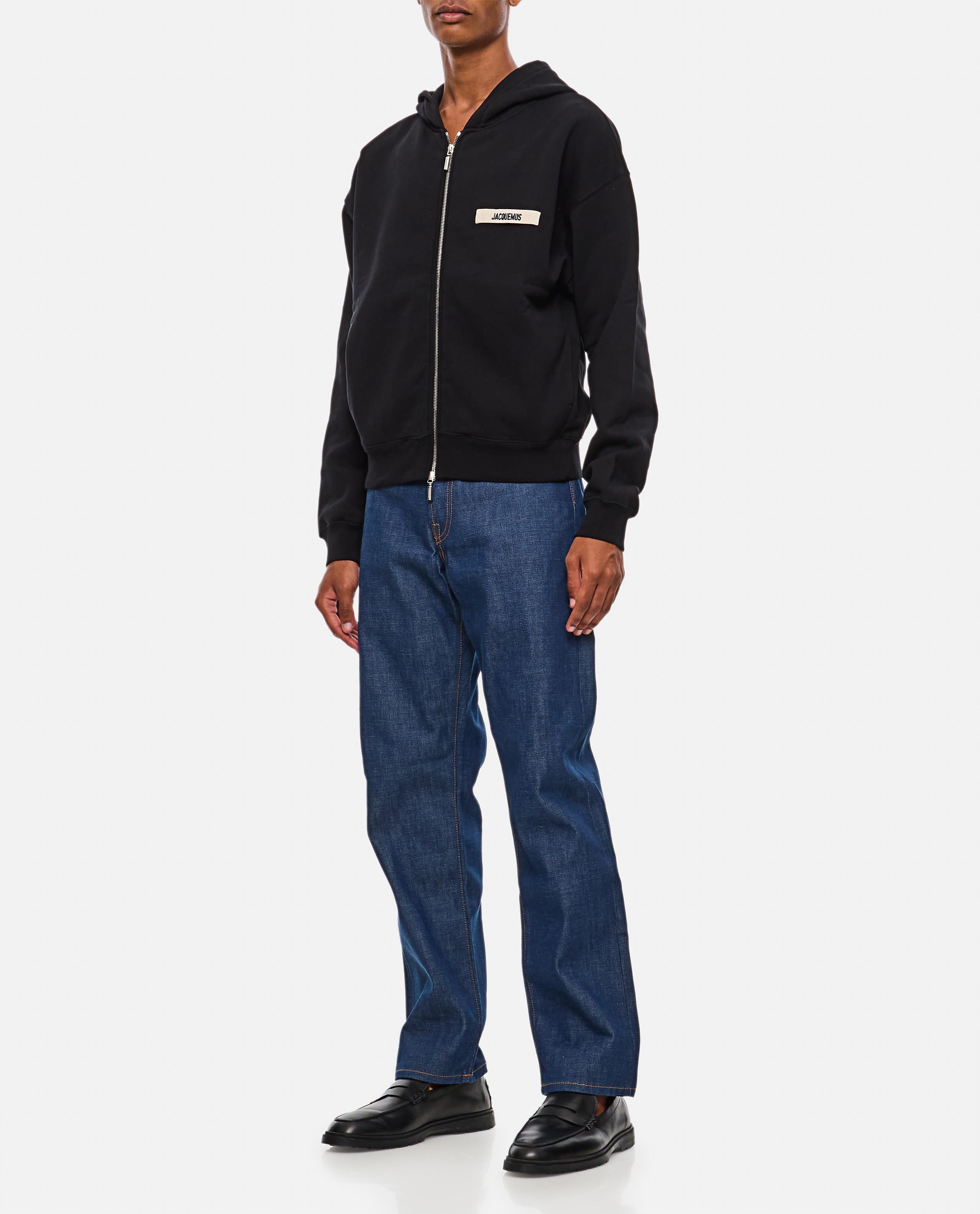 Jacquemus zip-up sweatshirt $320.12 USD - Biffi Boutiques